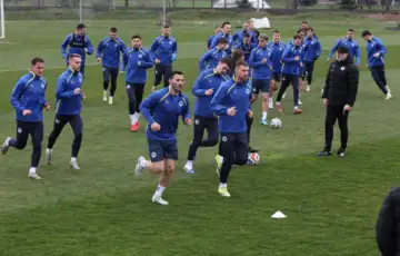 Zmajevi trening pred sudar protiv Italije