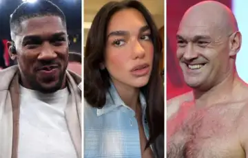 Joshua dua lipa fury