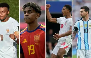 Mbappe Yamal Messi Bellingham i Kane