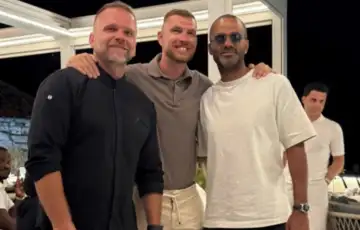 Dzeko i Tony Parker