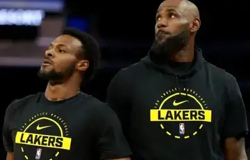 Bronny i LeBron James