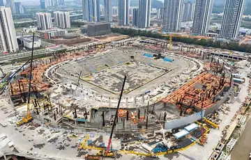 Kina stadio mega projekt