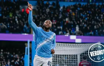 Manchester City FA Cup Antoine Semenyo