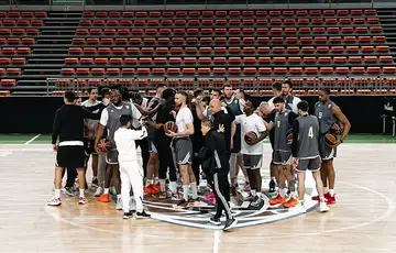 Zenica Dubai BC Košarkaši Dubaija trenirali u Zenici pred meč s Valencijom