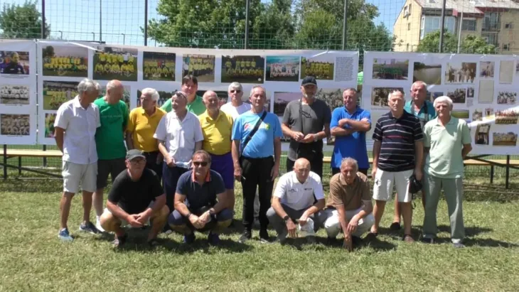 Bivši igrači nakon otvaranja izložbe