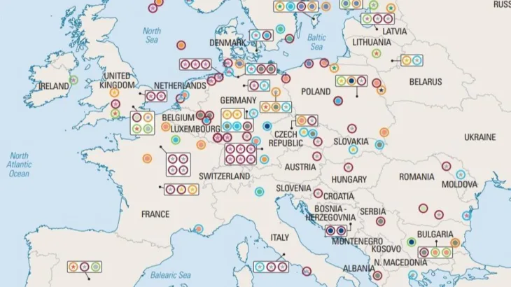 Mapa rusija bih