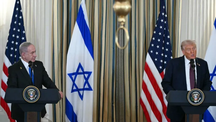 Trump i netanyahu