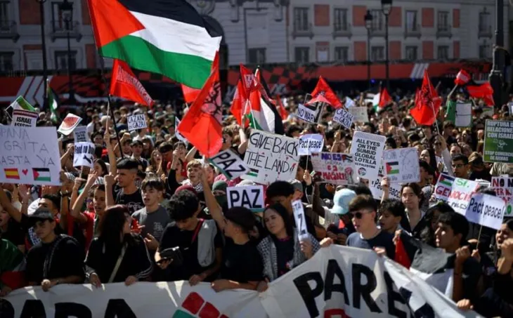 Spanija porotesti gaza