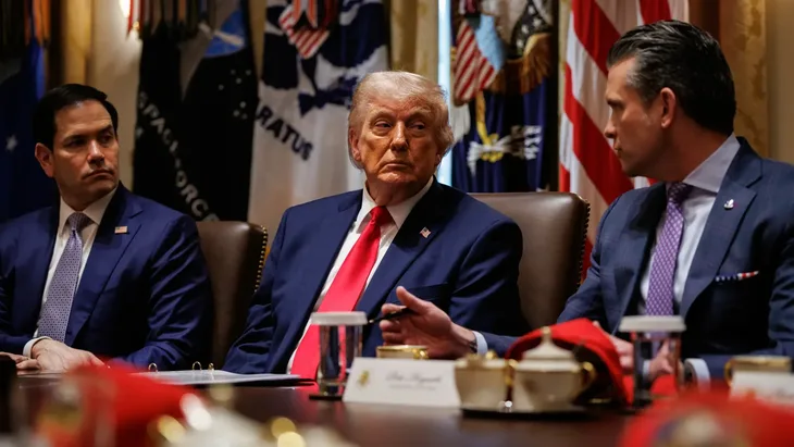 Rubio, Trump i Hegseth