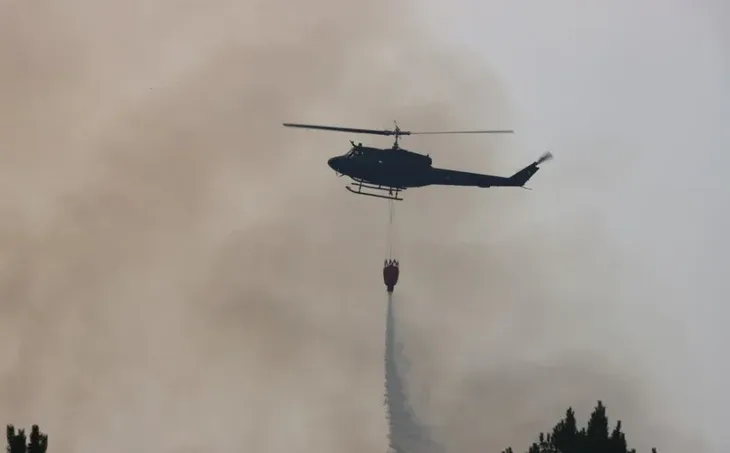 helikopterProzor Rama kanaderi pozar