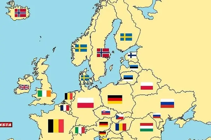 Mapa saljibih zemalja