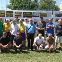 Bivši igrači nakon otvaranja izložbe