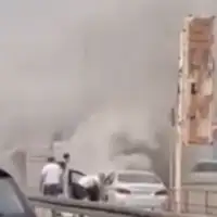 Blazuj automobil se zapalio