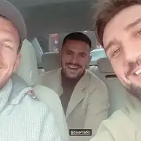 Dušan Tadić Edin Džeko  Eldin Adilović