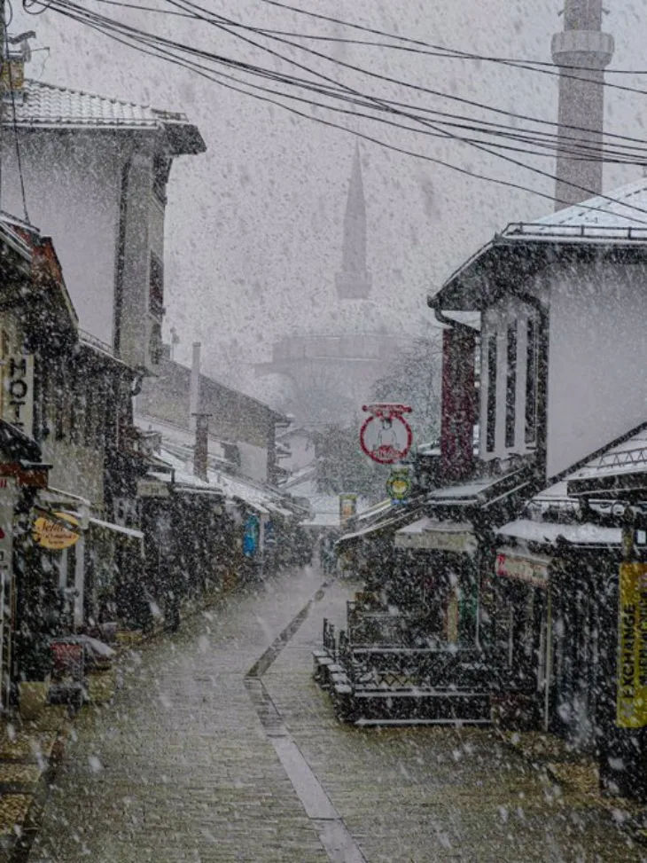 sarajevo bascarsija snijeg X benjamina