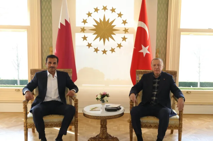 Katarski emir i Erdogan