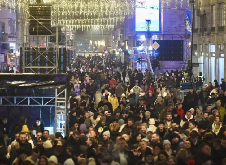 Sarajevo Nova godina 2024 vjecna vatra