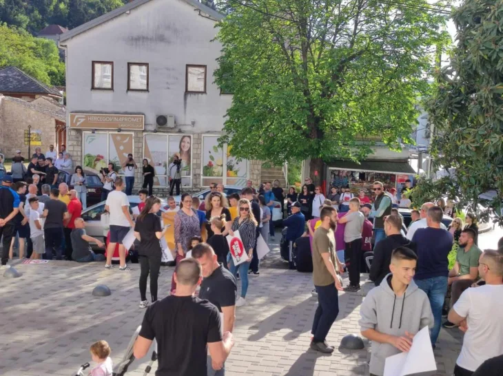 Stolac Protest