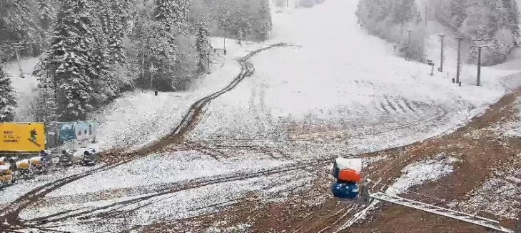 Bjelašnica april YouTubeu