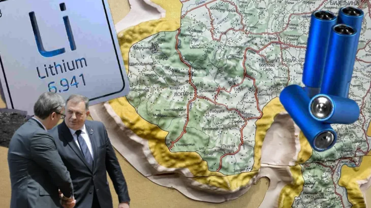 Aleksandar Vucic Milorad Dodik Litijum