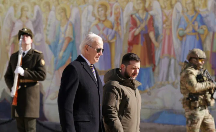 Biden i zelenski