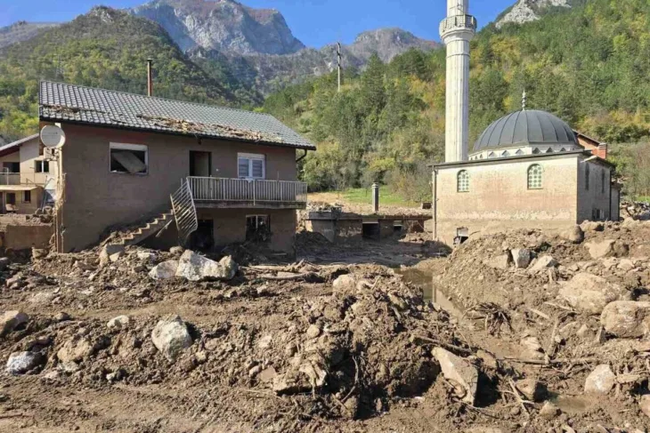 Donja Jablanica nakon prirodne katastrofe 1