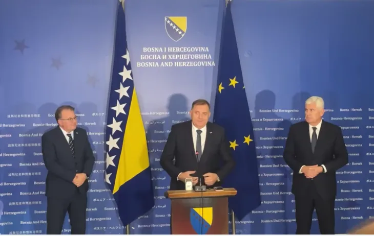 Milorad Dodik Dragan Covic Nermin Niksic