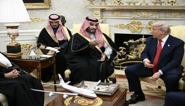 Donald Trump Mohammed bin Salman 11 al ain