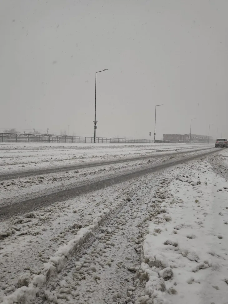 Sarajevo Snijeg nečišćene ceste