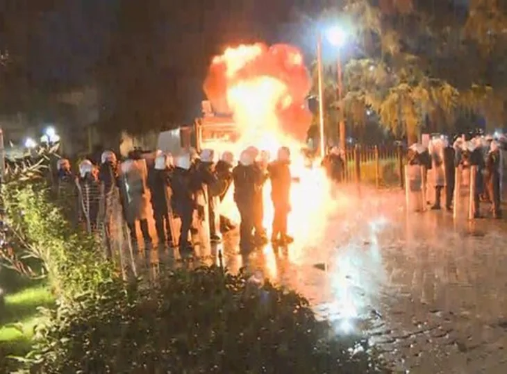 Protesti Albanija Tirana 02