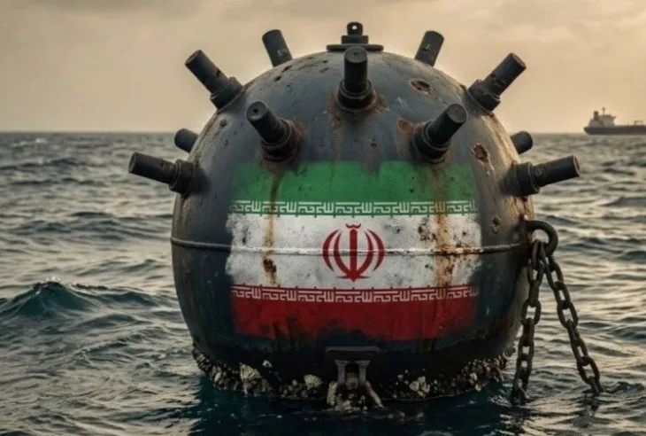 Hormuski moreuz mine iran