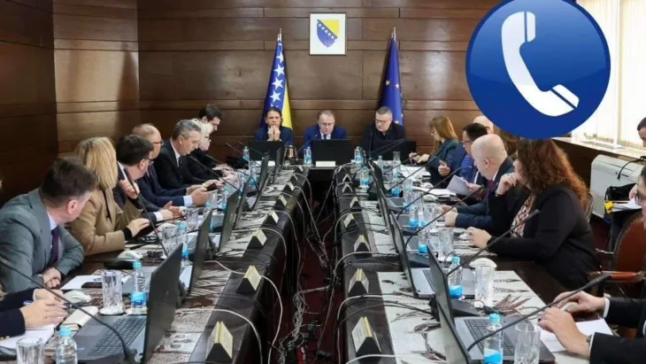 Vlada fbih telefonska sjednica