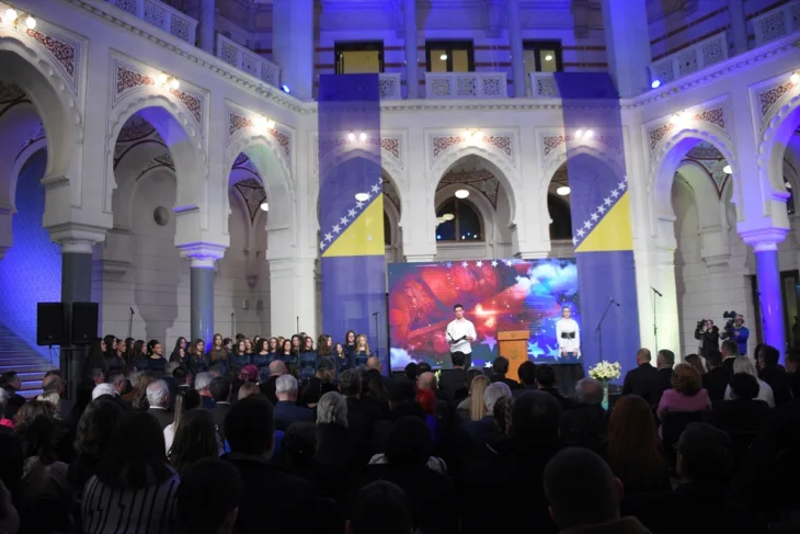 AA 20230228 30438405 30438397 AKADEMIJA U VIJECNICI POVODOM 1 MARTA NEZAVISNOST BIH SE CUVA I JACA NA SVAKOM PEDLJU ZEMLJE