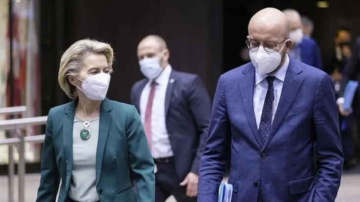 URSULA Von der leyen charles michel