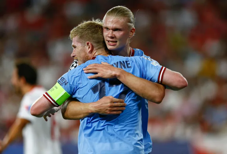 Haaland de bruyne