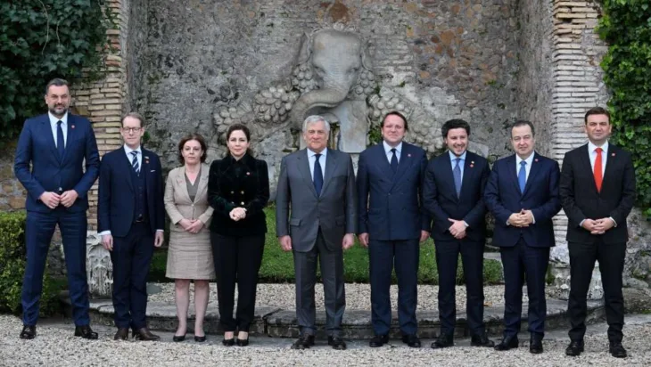 Konakovic tajani italija rim ministri vanjskih poslova zapadnog balkana