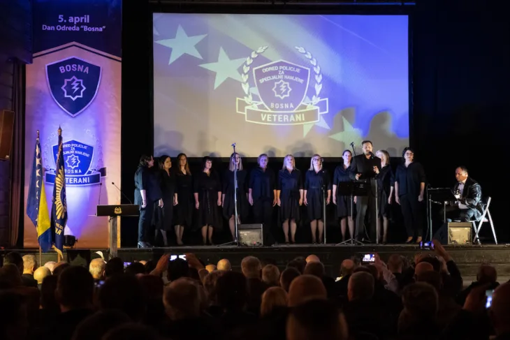Godisnjica specijalne jedinice bosna