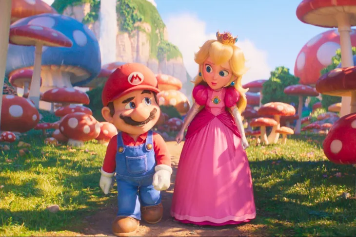 Mario peach smb movie 0