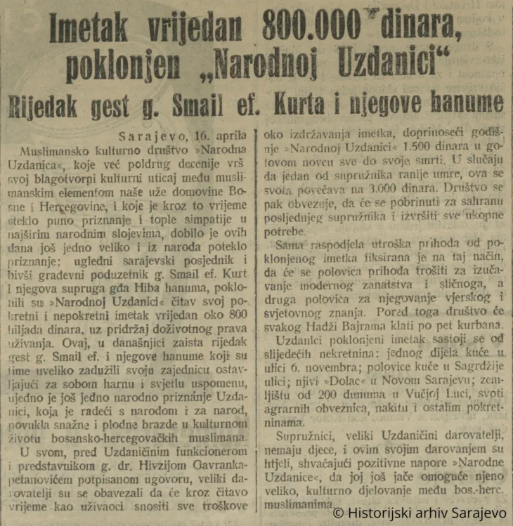 Smail ef kurt narodna uzdanica