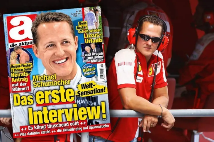 Michael Schumacherdie aktuelle fake interview f1