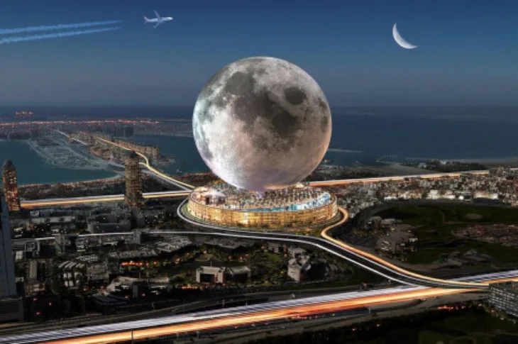 Moon hotel Dubai