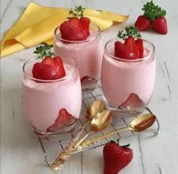 Mousse od jagoda