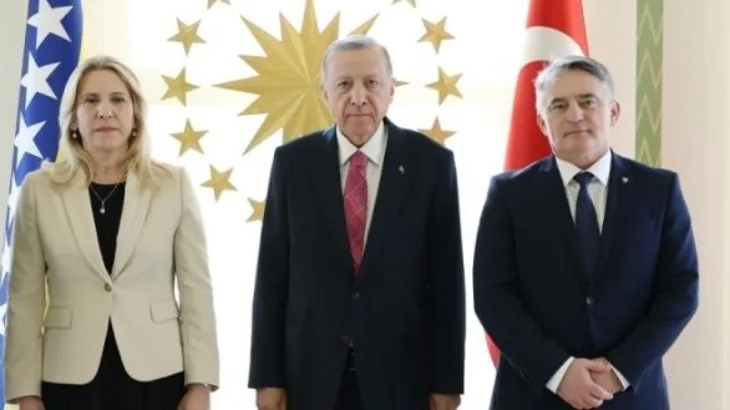 Cvijanović i Komšić s Erdoanom. Anadolija