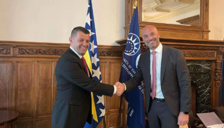 Hurtic razgovarao sa viceguvernerom razvojne banke vijeca evrope tomasom bocekom hunt 6488a58b51d38