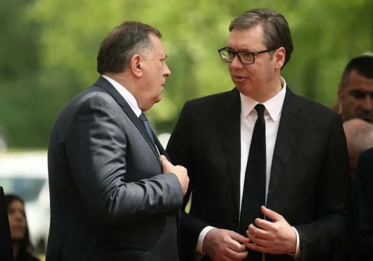 Dodik i vucic foto Ringier