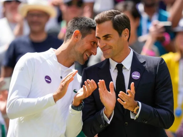 Novak djokovic rodzer federer vimbldon