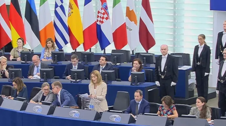 Brisel parlament printscreen
