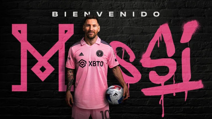 Messi prestavljanje majami