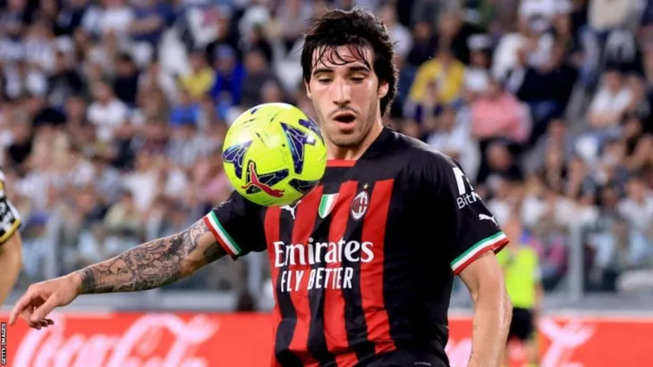Sandro Tonali BBC