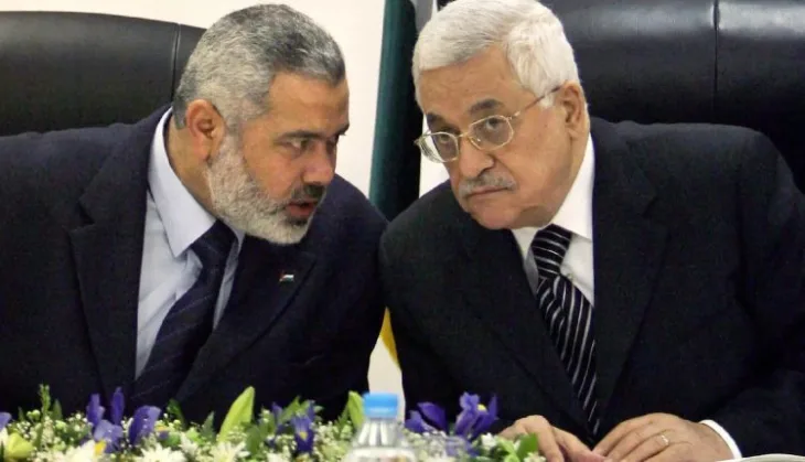 Ismail Haniyeh Mahmoud Abbas